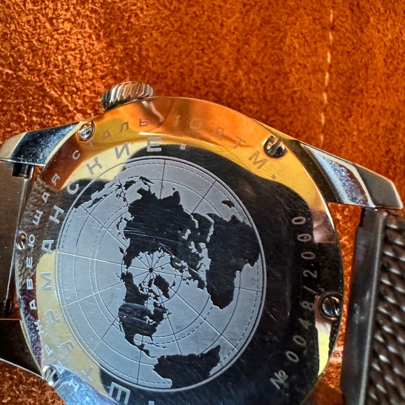 EXTREMELY RARE Strumunski Gegargin Soviet Watch - Picture 4 of 7